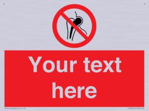 Custom prohibition No metallic implants